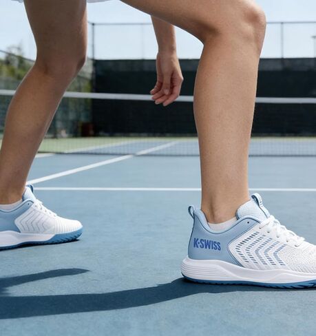 K-Swiss Women's Ultrashot Light Pickleball Tennis Shoe - Lightweight Court Shoes Lateral Movement Stable Support in Kuwait
