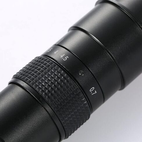 Microscope Kit Monocular Video Microscope C-Mount Lens 0.7X-4.5X D Magnifier 10x-180x Continuous Zoom for Industrial Camera Microscope Lens Adapters (Color : 2D D Monocular 3D Objective Viewer in Kuwait
