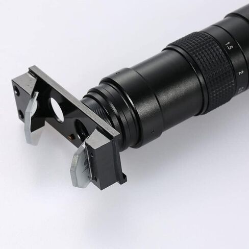 Microscope Kit Monocular Video Microscope C-Mount Lens 0.7X-4.5X D Magnifier 10x-180x Continuous Zoom for Industrial Camera Microscope Lens Adapters (Color : 2D D Monocular 2D Monocular Lens in Kuwait