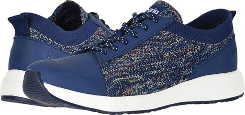 New Traq by Alegria Women's Qest Sneaker Navy Multi 37 in Kuwait