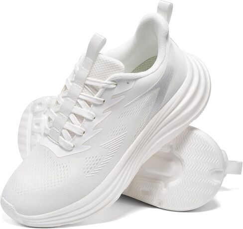 Womens Walking Shoes Comfortable: Breathable Mesh Sneakers Lightweight Non Slip Tennis Shoes for Casual Casual Travel in Kuwait