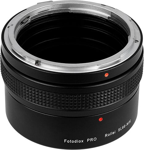 Fotodiox Pro Lens Mount Adapter - Rolleiflex SL66 (Rollei SL66E, SL66X, SL66SE) Series Lens to Nikon SLR/DSLR Camera (w/Built-in Focusing Helicoid) in Kuwait