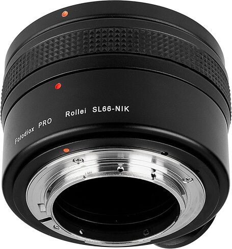 Fotodiox Pro Lens Mount Adapter - Rolleiflex SL66 (Rollei SL66E, SL66X, SL66SE) Series Lens to Nikon SLR/DSLR Camera (w/Built-in Focusing Helicoid) in Kuwait