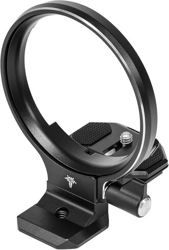 Silence Corner - Atoll C+, Black - Rotating Collar for Select Mirrorless Cameras - Orientation Change (Vertical/Horizontal), Easily Change Lenses, Universal Tripod Mounting and Faster Than L-Bracket in Kuwait