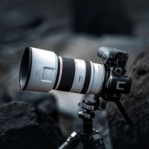 Silence Corner - Atoll C+, Black - Rotating Collar for Select Mirrorless Cameras - Orientation Change (Vertical/Horizontal), Easily Change Lenses, Universal Tripod Mounting and Faster Than L-Bracket in Kuwait