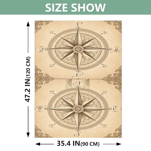 Vintage Nautical Pattern Baby Car Seat Cover Infant Carseat Cover | Muslin-like Cotton Blend, Breathable, Multi-use, Newborn Essentials Must Haves, Fits Most Strollers, for Babies Boys Girls in Kuwait