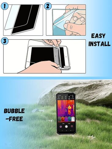 [2 Pack] for AGM G3 Pro Hydrogel Film Screen Protector. Self-Healing Anti-Scratch Bubble Free Easy Installation. in Kuwait