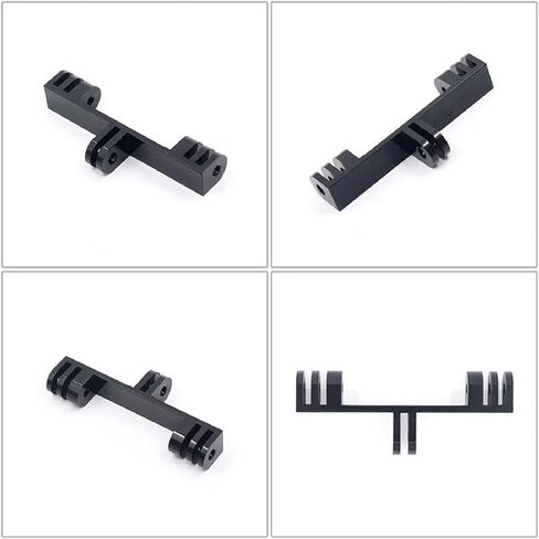 Camera LED Light Mount Tripod Bracket Flash Extension Bar, Dual Tripod Bracket for Camera for Camera,LED Light Accessory YUBJIANG in Kuwait