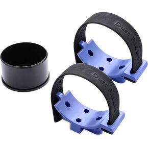 4'' Dust Collection Hose & Handle Docking Port Kit - Dust Collectors for Woodworking Includes Wall-Mounted Straps, Mounting Screw – Expandable 4 Inch Dust Collection Hose - Dust Collection System in Saudi Arabia