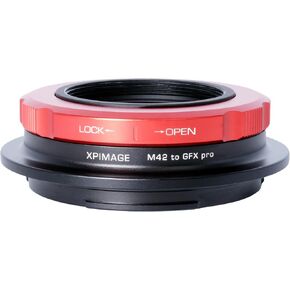 حلقة محول تركيب العدسة متوافقة مع عدسة M42 اللولبية لكاميرا Fujifilm GFX GFX50 GFX100 in Kuwait