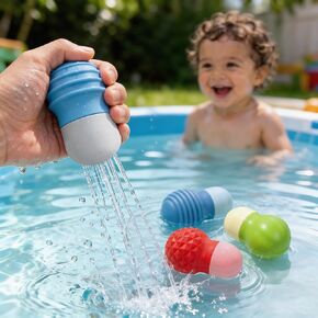 3Pack Bath Toys for Toddlers 1-6-Sensory Squeezing Toys for Children's bathtubs and Swimming Pools-Toddler Water Toys in Saudi Arabia