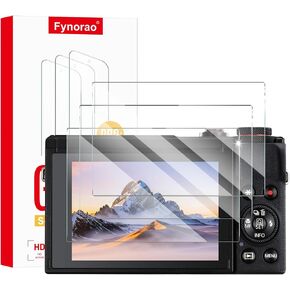 3-Pack Screen Protector for Canon EOS R10/EOS R100 Camera, Tempered Glass Film, Impact-Protection, HD, Anti-Shatter, Anti-Scratch, 9H Hardness, 2.5D Curved Edges, Case Friendly, Bubble Free in Saudi Arabia