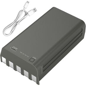6000mAh Upgraded Battery for Stealth Cam Fusion, Deceptor, Connect Max, Flashback Hunting Cellular Trail Camera Rechargeable Lithium Battery Cartridge Replacement, with USB Charging in Kuwait