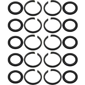 10 Sets of 1/2" Impact Wrench Retainer Rings with O-Ring, Impact Retaining Ring Fit for Electric/Pneumatic Wrench in Saudi Arabia