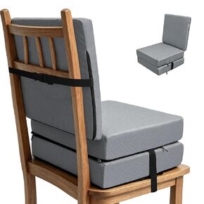 Booster Seat Cushion for Dining Table, Kids Toddler Booster Seat Height-Adjustable Cushion for Table, 3-in-1 Detachable Zipper Connection Height-Adjustable with Backrest in Saudi Arabia