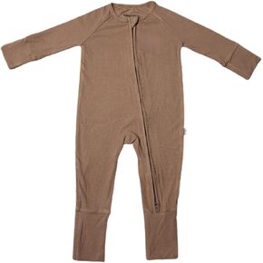 Ribbed Bamboo Baby Romper, Ribbed Bamboo Baby Pajamas & Loungewear–Newborn- 12-Months Gender Neutral Essentials in Saudi Arabia
