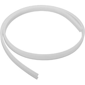 BESPORTBLE LED Strip Light Diffuser Channel Easy Installation with Arc-Shaped Design PVC Strong Light Shielding Effect White Flexible Cover for Residential and DIY Lighting Upgrades in Saudi Arabia