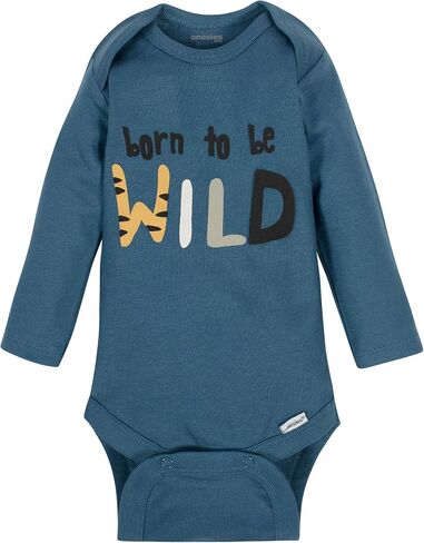 Onesies Brand Baby Boys & Girls 6-Pack Long Sleeve Bodysuits in Kuwait
