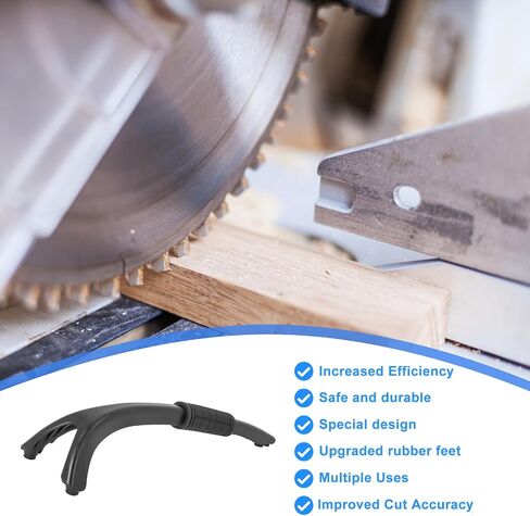 Miter Saw Hold Down Stick, Woodworking Safety Tool for Secure Cutting | Push Stick With Ergonomic Handle Keeps Hands Away from Blades And Stabilizes Wood For Crosscuts, Bevels And Angled Cuts in Kuwait