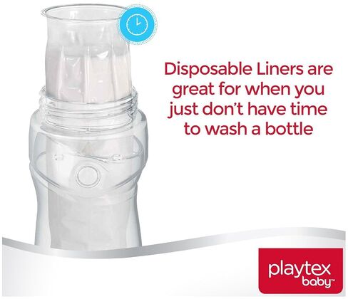 Playtex BPA Free Premium Nurser Bottles with Drop in Liners, 3 Count in Kuwait