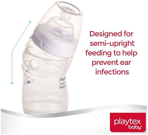 Playtex BPA Free Premium Nurser Bottles with Drop in Liners, 3 Count in Kuwait