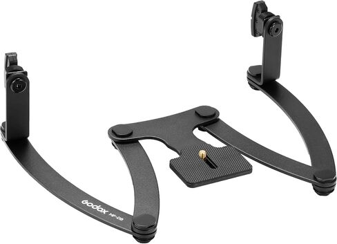 Godox Flash MF-DB Bracket for MF12 Flash, Secure Mounting and Adjustable Positioning for Precise Lighting Control in Macro and Dental Photography, Lightweight Portable Design in Kuwait
