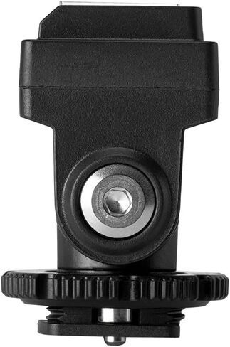 Dpofirs Hot Shoe Extender, 180 Degree Rotating Flash Bracket with PC Sync Port for Macro Portrait Product Photography, Compatible with IM20 Mini Flash in Kuwait