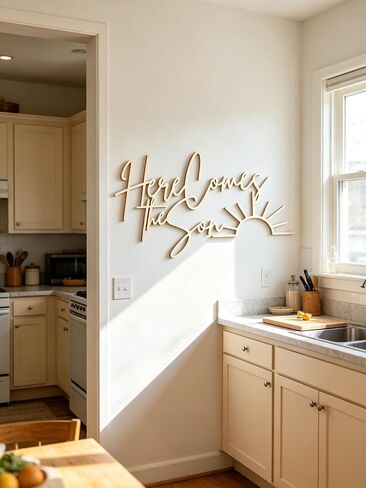 Wooden Here Comes The Son Sign for Backdrop, Boys Sun Themed Baby Shower Decorations, Welcome Son Sign, Newborn Party Balloon Arch Decor in Kuwait