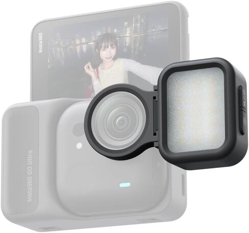 Insta360 GO Ultra Mini Fill Light (Black) in Kuwait