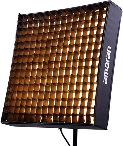 Aputure Amaran F22c 200W RGBWW Flex LED Photo Light with Honeycomb Grid, CCT 2500K to 7500K V Mount RGB Video Light Suooprt DMX Sidus Link App Control 15 Built-in Lighting FX in Kuwait