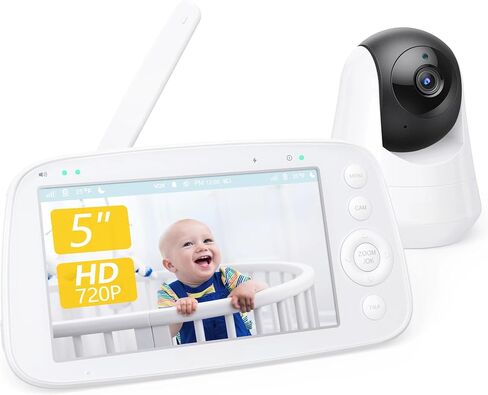 Smart Baby Monitor, ContinuousThermal Tracking System with 24-Hour Real-Time Monitoring, Audio & High-Temperature Alerts for Infant Safety in Kuwait