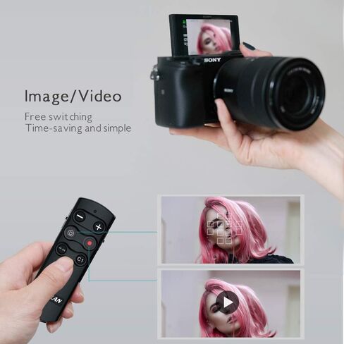 Wireless Remote Control Camera Shutter Release for Sony Replces RMT-P1BT | Compatible with Sony ZV-E10, ZV-1, A7SM3, A7C, A7RIV, Alpha 9,7R IV,7R III, 7 III, 6600, 6400, 6100, 9 II, RX0 II, RX100 M7 in Kuwait