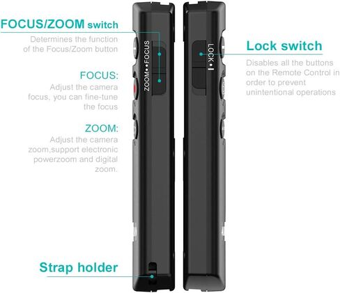 Wireless Remote Control Camera Shutter Release for Sony Replces RMT-P1BT | Compatible with Sony ZV-E10, ZV-1, A7SM3, A7C, A7RIV, Alpha 9,7R IV,7R III, 7 III, 6600, 6400, 6100, 9 II, RX0 II, RX100 M7 in Kuwait