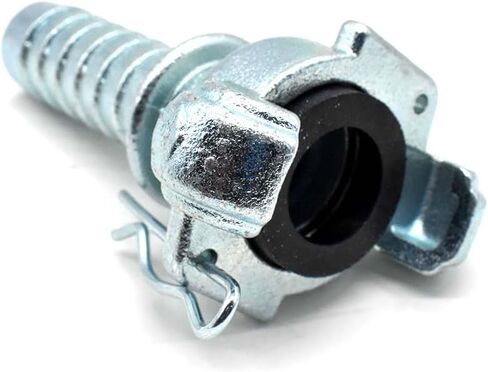 Interstate Pneumatics CU-853 3/4 Inch Hose Barb Straight Through Jack Hammer Coupler-Pack of 5 in Kuwait