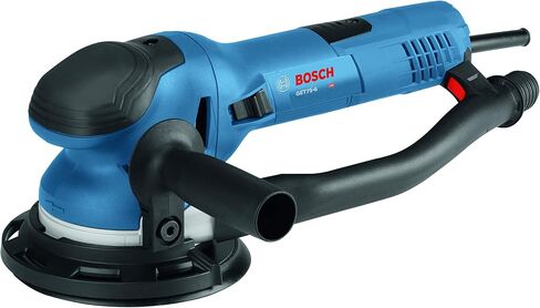 BOSCH Power Tools - GET75-6N - Electric Orbital Sander, Polisher - 7.5 Amp, Corded, 6"" Disc Size with BOSCH RSM6046 6 In. Hard Hook-and-Loop Multi-Hole Sanding Pad in Kuwait