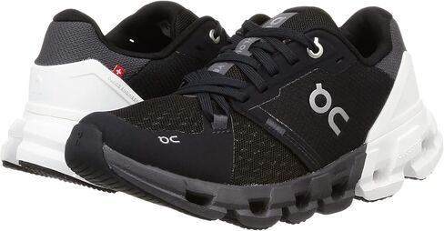 On Running 81.98663 Womens Running Shoes Sneakers Cloudflyer 4 Wide Black/White US Size 8.5W in Kuwait