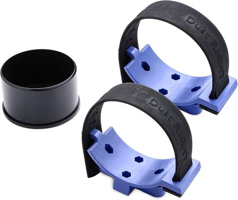 4'' Dust Collection Hose & Handle Docking Port Kit - Dust Collectors for Woodworking Includes Wall-Mounted Straps, Mounting Screw – Expandable 4 Inch Dust Collection Hose - Dust Collection System in Kuwait