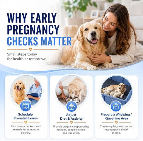 At-Home Dog & Cat Pregnancy Test Kit – Urine-Based Early Detection, Fast 5-Min Results, 98.9% Accurate, Non-Invasive & Stress-Free for Pets in Kuwait