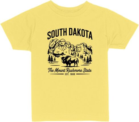 Mount Rushmore State South Dakota Toddler Kids T-Shirt in Kuwait