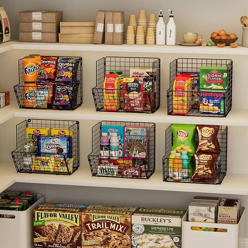 Sonyabecca 3 Tier Rolling Toy Organizer Cart with Wheels for Toy Storage | Outdoor toy storage basket and play kitchen organizer. Multi-purpose cart for snacks, books, pet supplies and home storage in Kuwait
