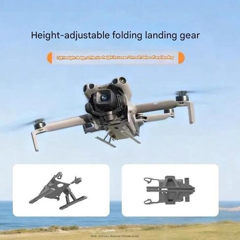 ABS Foldable Drones Landing Gear Risers Elevates Height for Enhanced Stability and Protections Against Ground in Kuwait