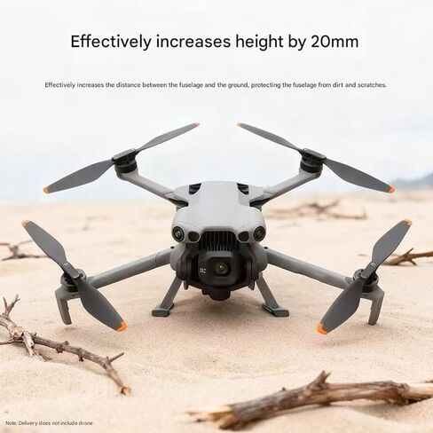 ABS Foldable Drones Landing Gear Risers Elevates Height for Enhanced Stability and Protections Against Ground in Kuwait
