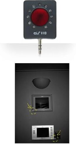 DD802 Defender Hidden Camera Detector - RF Bug & Spy Camera Finder, GPS Tracker Detector, Wireless Signal & Listening Device Sweeper for Privacy Protection in Kuwait