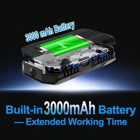 Mini 4G LTE Cellular Wireless Camera,No Need WiFi,4KHD with Video Recording Live Feed,3000mAh Larger Battery,No WiFi Cam with 160° Wide-Angle View,Night Vision,Motion Detection,AOV Low-Power in Kuwait