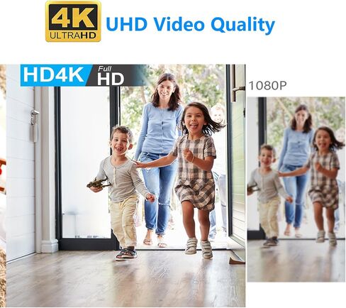 Mini 4G LTE Cellular Wireless Camera,No Need WiFi,4KHD with Video Recording Live Feed,3000mAh Larger Battery,No WiFi Cam with 160° Wide-Angle View,Night Vision,Motion Detection,AOV Low-Power in Kuwait