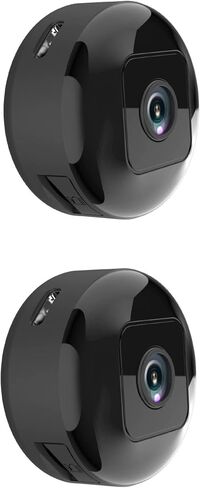 Hidden Camera HD Night Vision, USB Rechargeable WiFi Network Required, Tiny and Installs in 1 Second, Remote Real-Time Viewing, Audio and Video Recordings Require Card for Saving (2pcs) in Kuwait