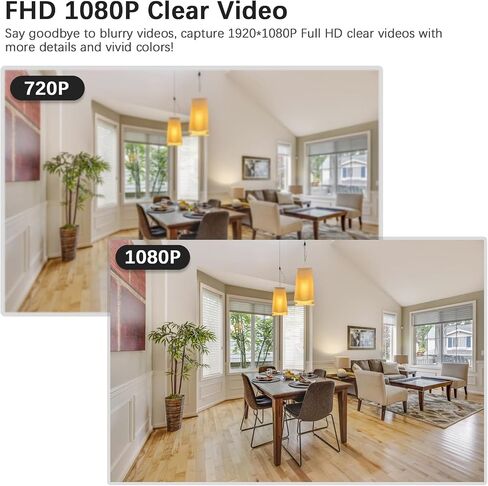 1080P Hidden Spy Camera in Clock, Nanny Cam Without WiFi for Home Office | Hidden Clock Cam, Adjustable Lens & Long Battery, Motion & Loop Recording for Indoor Monitoring (Doesn't Record Sound) in Kuwait