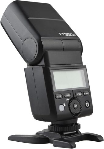 Godox Flash TT350N Mini Thinklite TTL Flash Compatible with Nikon Cameras, Compact On-Camera and Off-Camera Flash with TTL, High-Speed Sync to 1/8000s, 2.4GHz Wireless Master/Slave, 24-105mm Zoom Head in Kuwait