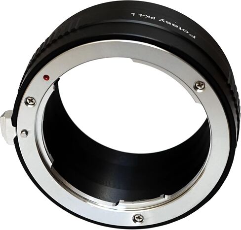 Fotasy PK Lens to L Adapter, Copper, K Mount Lens to L Mount, Compatible with Panasonic S1 S1H S1R S4 S5 Leica SL SL2 TL2 TL Leica T Sigma fp fp L Mirrorless Camera in Kuwait