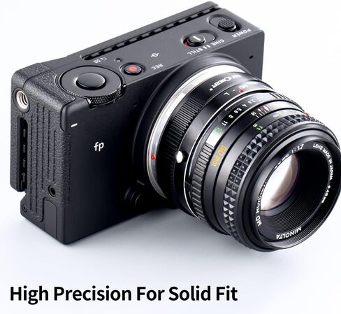K&F Concept Lens Mount Adapter MD-L Manual Focus Compatible with Minolta Rokkor (SR/MD/MC) Lens to L Mount Camera Body in Kuwait
